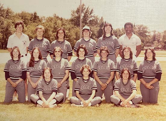1981 Softball Team